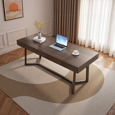 Bureau rectangulaire de style rétro