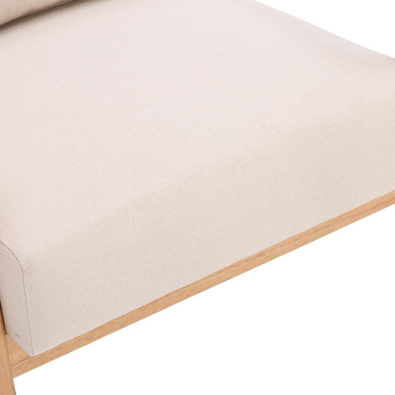 Fauteuil Dakota, Beige
