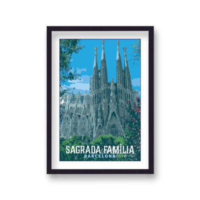Barcelona Sagrada Familia Travel - Single Picture Frame Print