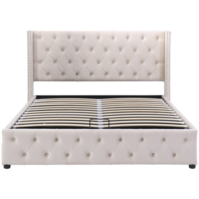 Upholstered Ottoman Storage Bed