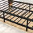 Metal Daybed Frame Twin Size Platform with trundle