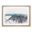 The Seattle Washington Skyline in Abstract - Framed Print-55770956-55770957