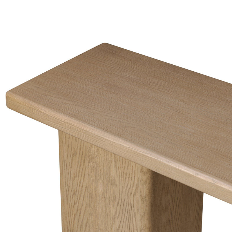 Pecos Console Table-Light Wash Oak