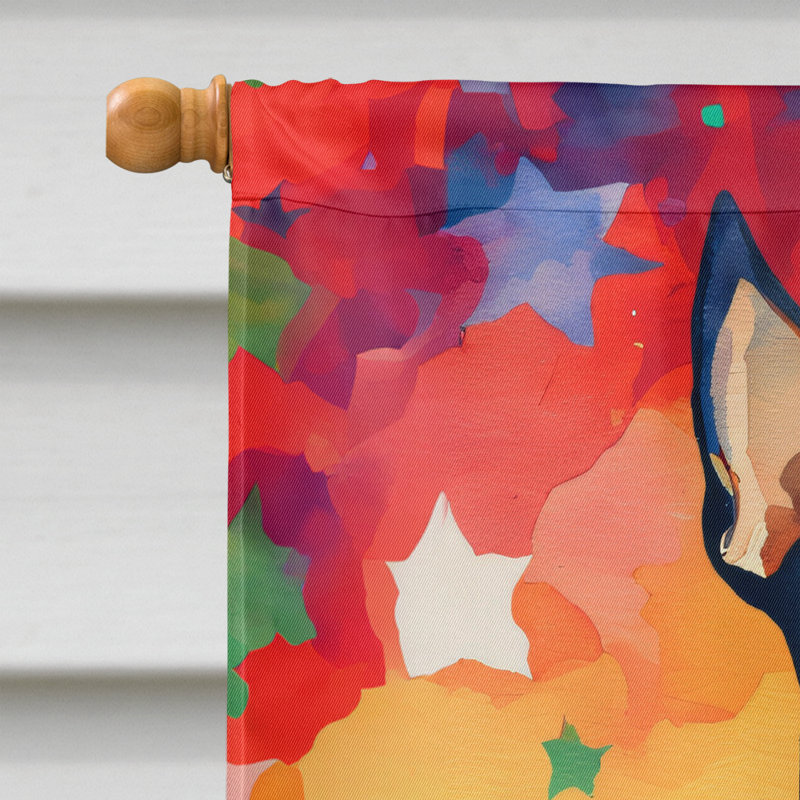 Double Sided Polyester Christmas, 40'' H x 28'' W