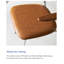 Chaise moderne en cuir d'alliage d'aluminium rétro-112478936