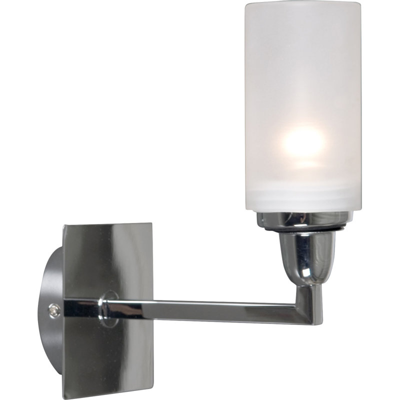 Freed Dimmable Vanity Light, Nickel Satin