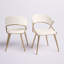 Chaises d'appoint rembourrées en velours Loehr-69498888