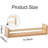 Izakeel 4 Piece Wood Bracket Shelf