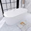 66.9'' x 31.5'' Freestanding Soaking Acrylic Bathtub