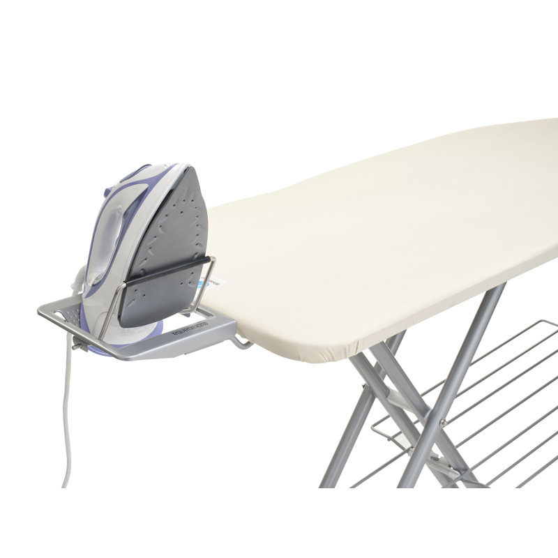 Brabantia Size C Large Ironing Board with Steam Iron Rest and Linen Rack