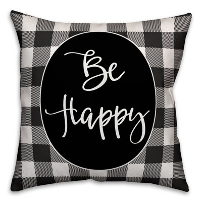 Coussin Be Happy