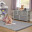 Grey 5 Drawer Storage Chest