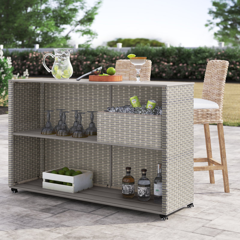 Rochford Metal Bar Cart