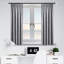 Adjustable 120cm to 210cm 1.6cm Single Curtain Pole-28240060