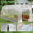 Walk-in Tunnel Greenhouse , Galvanized Steel Frame And Waterproof Uv-resistant Cover For Outdoor Plant Growth & Gardening-123474505