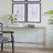 Ziegler 56.3'' Glass Top Console Table