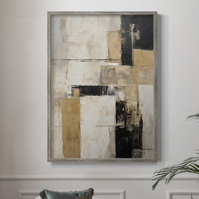 ABSTRACT Series CDII, reproduction encadrée - bois massif
