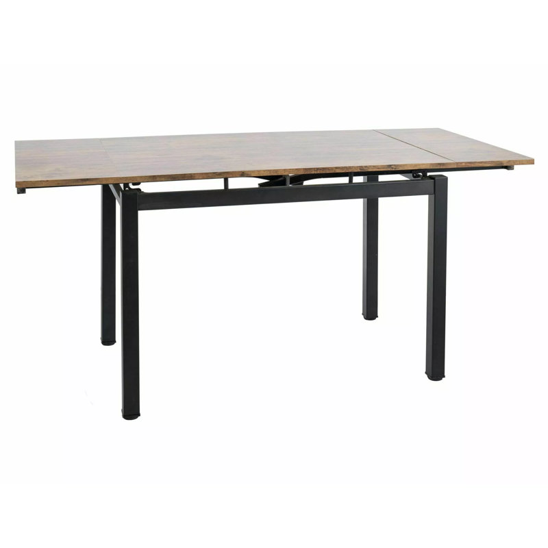 Aigne Metal Base Dining Table, 75cmH x 110cmL x 74cmW