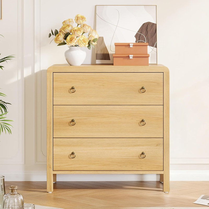 76 cm W Chest of 3 Drawers