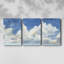 Lanscape Study Series VII - Ensemble de toiles tendues avec châssis Premium - Prêt à être accroché-565857631