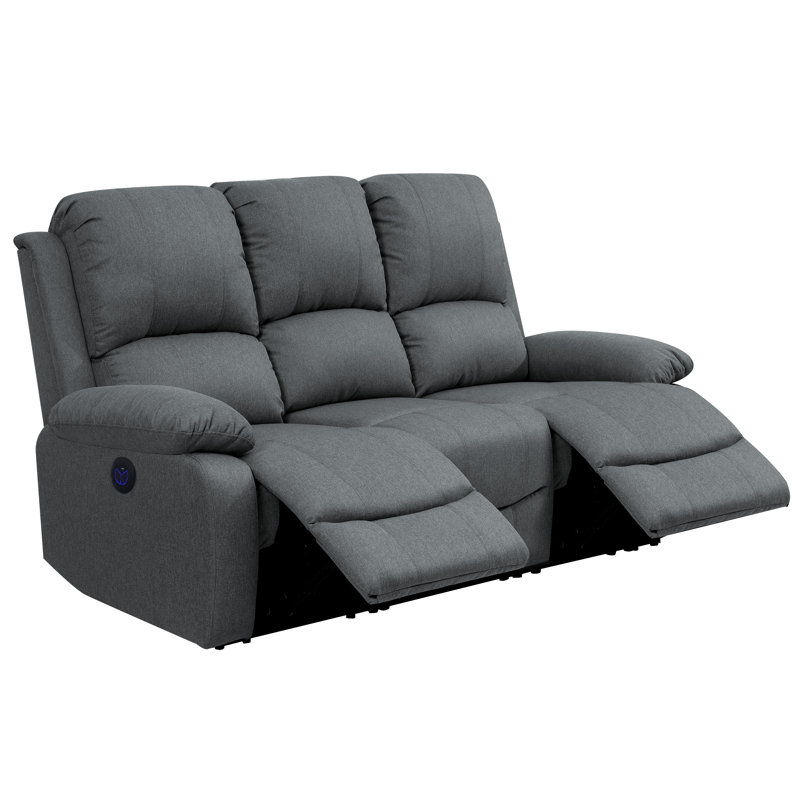 Nethaniah 2 - Piece Living Room Set, Dark Grey