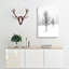 Winter Trees Abstract - Wrapped Canvas-56640993