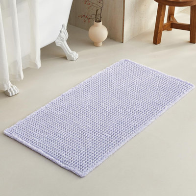 Tapis de salle de bain BULULOM Waffle