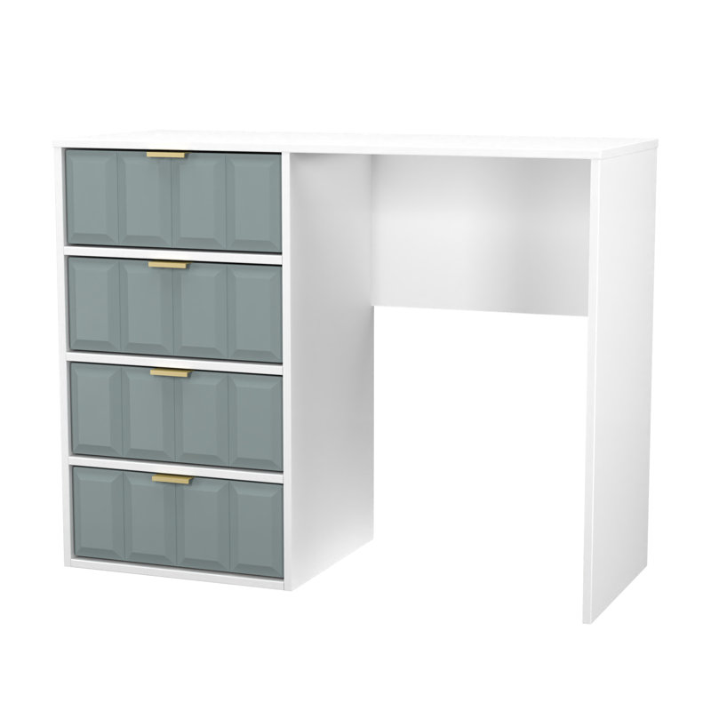 Allem Dressing Table, Duck/White