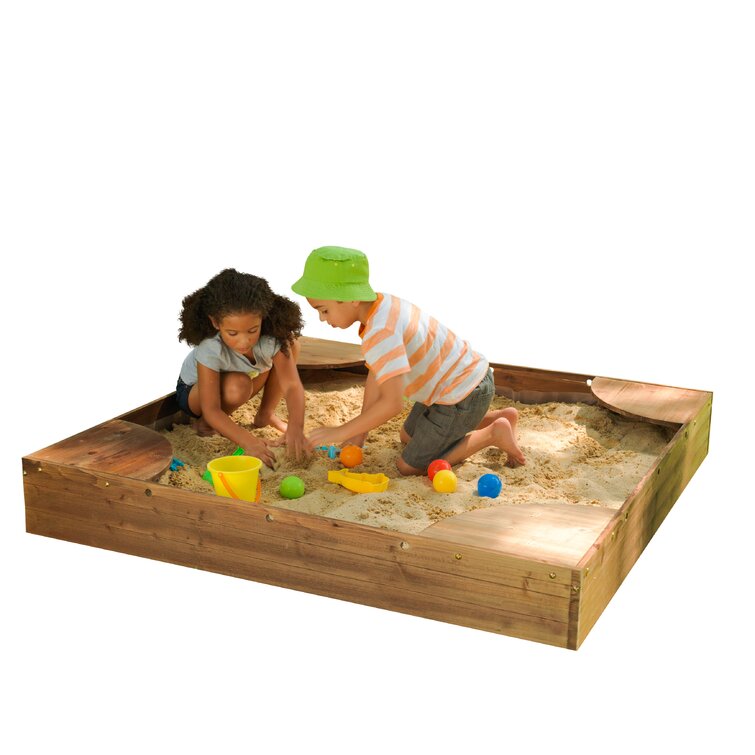 KidKraft Gioco da Esterno Sandbox con Baldacchino - Legno unisex (bambini)