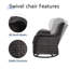 3 Piece Rattan Seating Group with Cushions-101046376