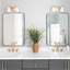 Miroir mural polyvalent pour la décoration et l'utilisation pratique