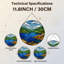 Panneau de vitrail Mountain Lake-728387502
