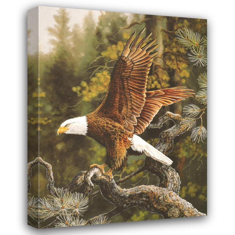 Eagle Perch, 24" H x 18" W