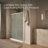 Revel 59.63'' x 76'' Double Sliding Shower Door with CleanCoat Technology-14673822-18028021