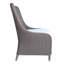 Chaise de patio avec coussin Fred