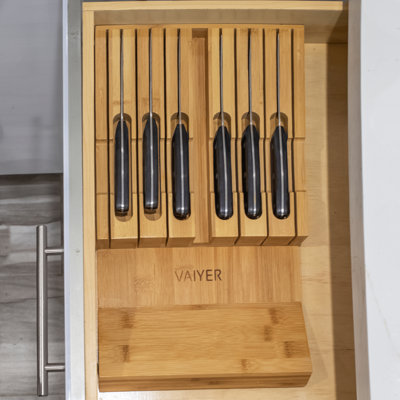 Vaiyer 12 Slot Drawer Knife Block