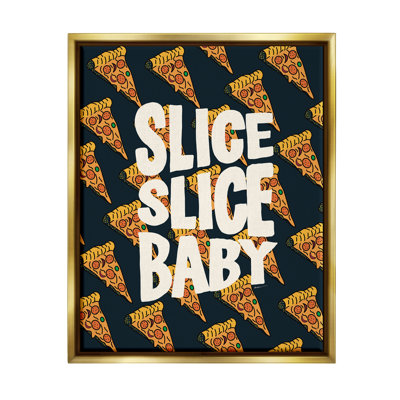 " Pop Pizza Slice Baby " Print