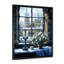 Christmast Winter Landscape Window - Art mural paysage d'hiver-409116824-409116820