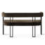 49" Armrest Upholstered Waterfall Entryway / Beroom / Living room Bench-1737403244