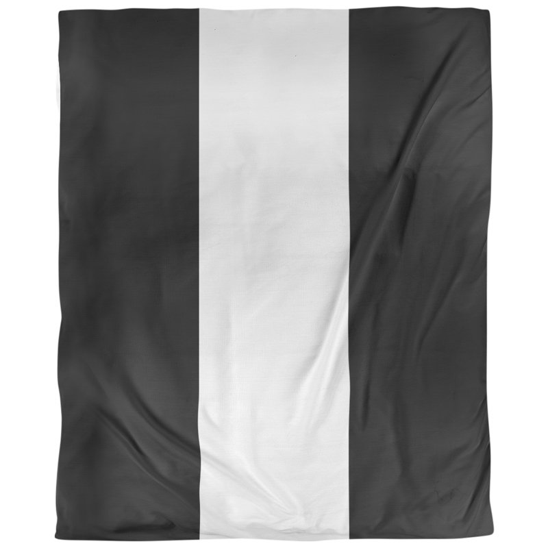 Tissu de basket san antonio, Noir / Blanc