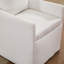 Fauteuil rembourré en lin-20693352