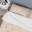 Ensemble de housse de couette Boho jaune pastel Paradise Flowers III - Boho-109149624