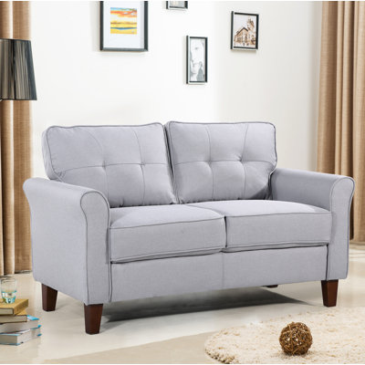 Cadmus Upholstered 54.53'' Loveseat