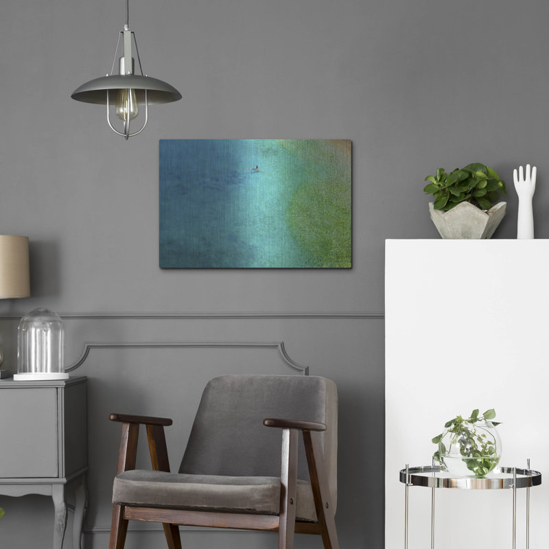 «Solo Swim» par Verne Varona, H 16 po x l 24 po