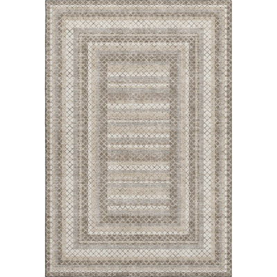 Premium Machine Washable Ariel Geometric Rug