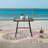 Rectangular Synthetic Laminate Outdoor Side Table