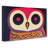 XXX-H1022-WF-6532X Owl Art Retro Vol.1 Abstract - Wrapped Canvas Print-1145464403