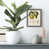 Distressed Silver Framed Canvas is unavailable