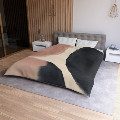 Microfiber Duvet Cover Boho Style, Design 79