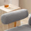 Chaise berçante moderne en tissu Sherpa-1101510152